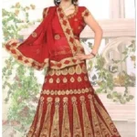 Maroon Bridal Lehenga