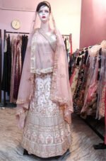Thread Work Bridal Lehenga - Image 3