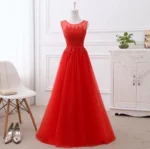 Red Evening Gown