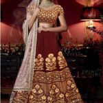 Maroon Bridal Lehenga