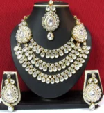 kundan stone necklace